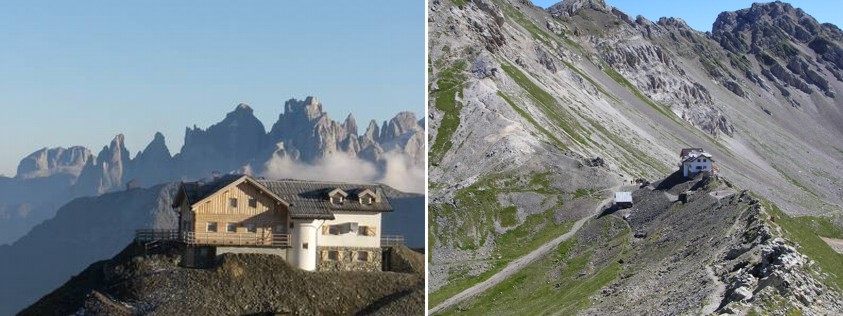 Rifugio Passo le Selle - 2530 m.